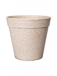 Кашпо Fibrics bamboo straight sand 14 см. (упаковка 24 шт.)