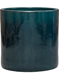 Кашпо Cylinder pot ocean blue 30 см.