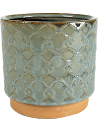 Кашпо Mees pot vintage green 14 см. (упаковка 6 шт.)