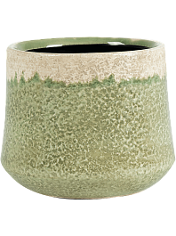 Кашпо Jorrit pot satin green 10 см. (упаковка 18 шт.)