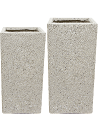 Кашпо Ivo vase sand (3 набора по 2 кашпо)