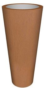 Кашпо Cortenstyle® conica topper on ring H135 D60