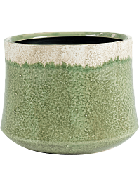 Кашпо Jorrit pot satin green 12 см. (упаковка 12 шт.)