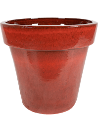 Кашпо Ashley pot deep red 71 см.