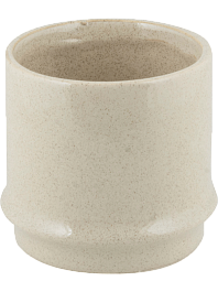 Кашпо Hurl minipot creme 11 см. (упаковка 12 шт.)