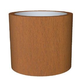 Кашпо Cortenstyle® standard topper on wheels H52 D60