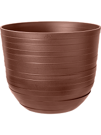 Кашпо Fuente rings round rusty brown 31,4 см. (упаковка 3 шт.)