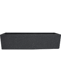 Кашпо Ivo planter black L70 (упаковка 2 шт.)