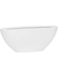 Кашпо Fiberstone dorant m glossy white