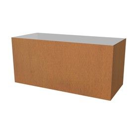 Кашпо Cortenstyle® trend on ring L70 W30 H32