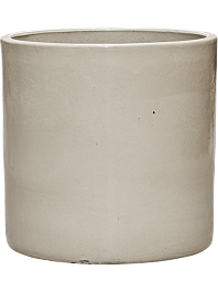 Кашпо Cylinder pot cream 30 см.