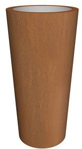 Кашпо Cortenstyle® conica topper on ring H99 D48