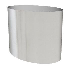 Кашпо Superline big oval on ring L95 W55 H60