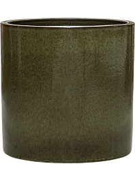 Кашпо Cylinder pot green 30 см.