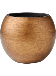 Кашпо Capi nature retro vase ball gold 25 см. (упаковка 2 шт.)