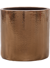 Кашпо Cylinder pot gold 30 см.