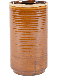Кашпо Jordy pot tall caramel 26 см. (упаковка 3 шт.)