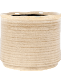 Кашпо Jordy pot light grey 18 см. (упаковка 2 шт.)