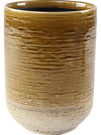 Кашпо Issa pot tall yellow 19 см. (упаковка 6 шт.)