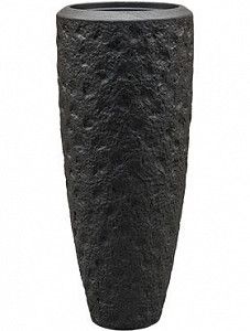 Кашпо Polystone rockwell partner smoke (with liner) 90 см.