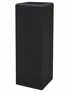 Кашпо Polystone plain square natural 120 см.
