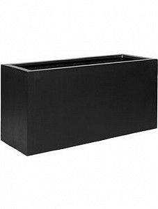 Кашпо Fiberstone jort black