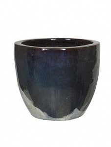 Кашпо Plain couple metal glaze 49 см.