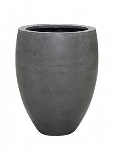 Кашпо Fiberstone bond grey m