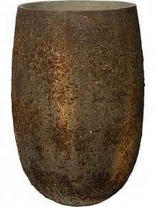 Кашпо Oyster belon l, imperial brown 75 см.