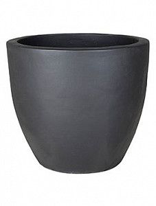 Кашпо Plain couple extra anthracite 43 см.