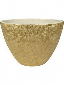 Кашпо Indoor pottery planter ryan shiny sand 25 см. (упаковка 2 шт.)
