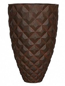 Кашпо Capi "Lux heraldry vase elegant ii rust"
