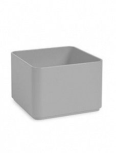 Кашпо Multivorm / basic square high shine L40 W40 H24