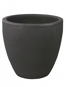 Кашпо Plain couple anthracite 67 см.
