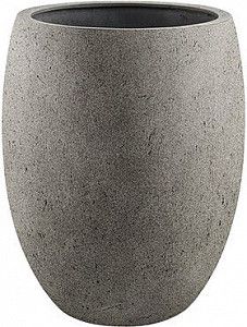 Кашпо Grigio tall balloon natural-concrete 68 см.