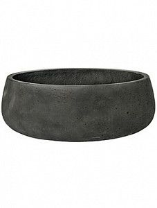 Кашпо Rough eileen xl black washed