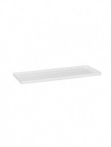 Поддон Fiberstone saucer jort glossy white 40