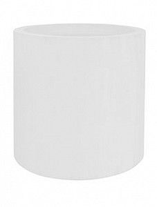 Кашпо Fiberstone glossy white jumbo max m