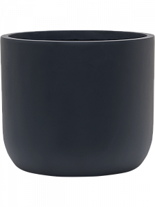 Кашпо Ease cylinder anthracite 24,5 см.