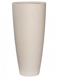 Кашпо Refined dax l natural white