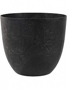 Кашпо Artstone bola pot black 38 см.