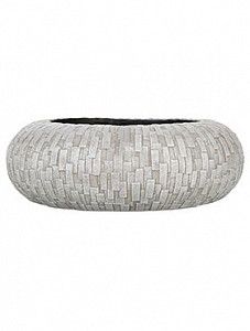 Кашпо Capi "Nature stone bowl round i ivory"