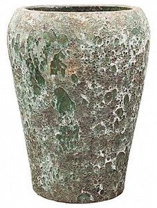 Кашпо Lava coppa relic jade 68 см.