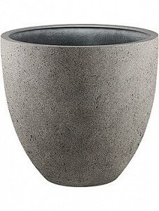 Кашпо Grigio egg pot natural-concrete 29 см.