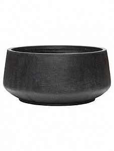 Кашпо Raindrop bowl black 26 см.