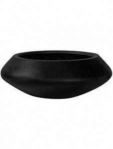Кашпо Fiberstone tara black xl