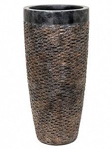 Кашпо Luxe lite universe layer partner bronze 70 см.