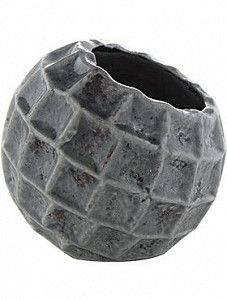 Кашпо Indoor pottery pot square design blue 16 см.