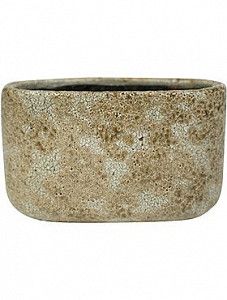 Кашпо Indoor pottery planter thirza cognac 12 см. (упаковка 6 шт.)