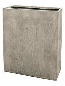 Кашпо Static (grc) rectangle divider grey